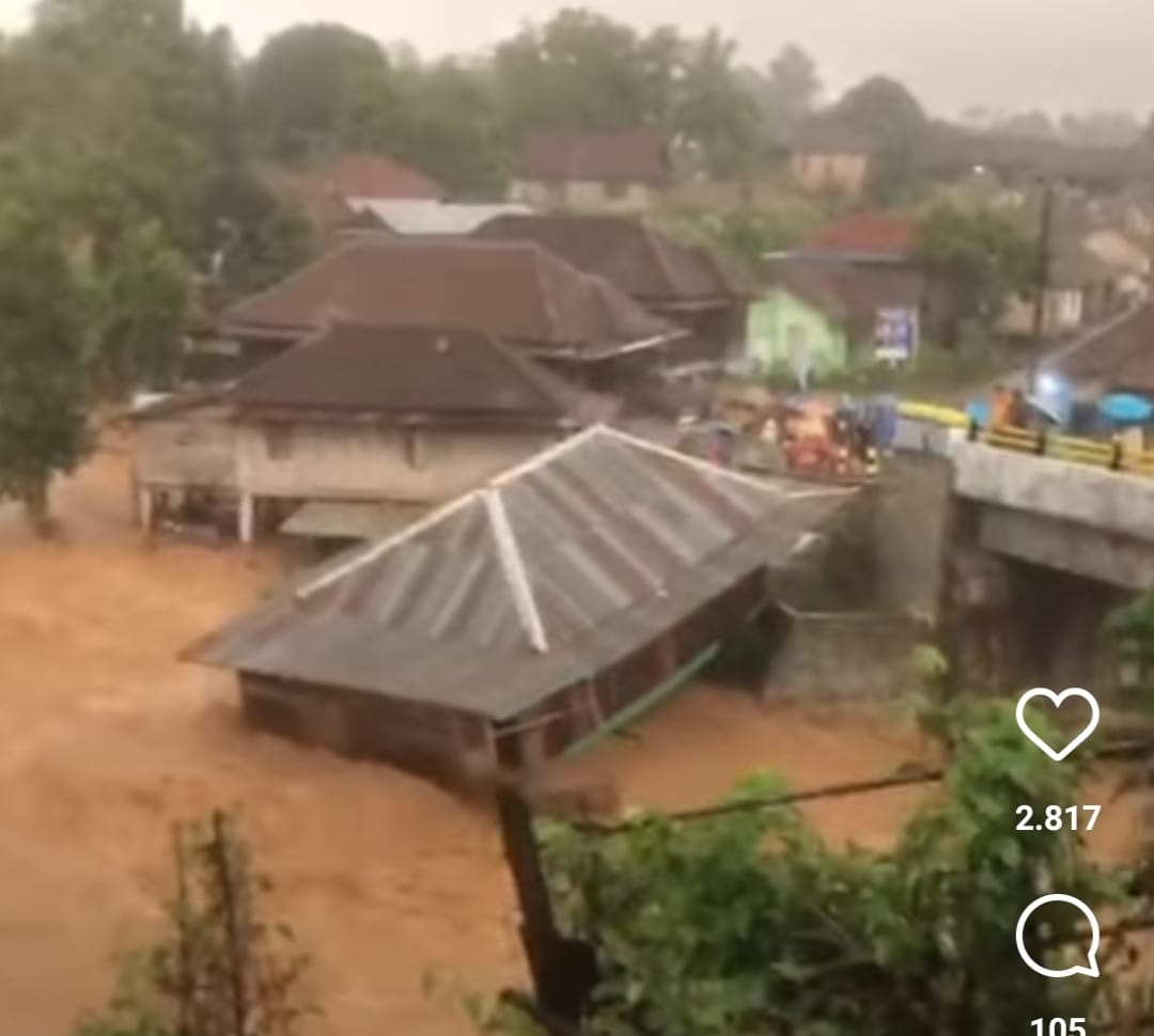 Viral Video Rumah Hanyut Akibat Banjir Bandang Di Oku Selatan Netizen