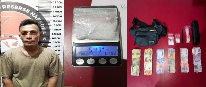 Pria Asal Sungai Medang Ditangkap Bawa 5,43 Gram Sabu di Wonosari