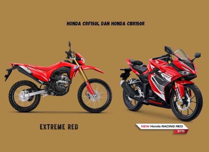 Lebih Pilih Motor Sport Atau Motor Off Road, Ini Bandingan Spesifikasi Honda CRF150L Vs Honda CBR150R 