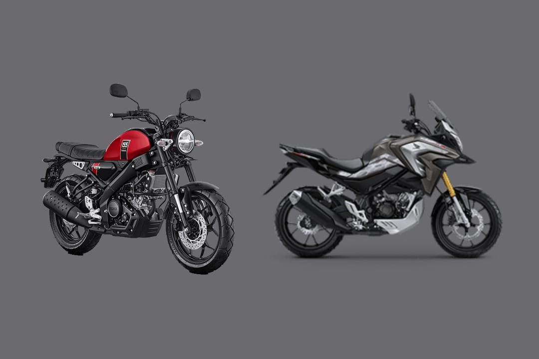 Kemanapun Touringnya Motor Honda CB150X dan Yamaha XSR 155 Solusinya, Saling Bersaing