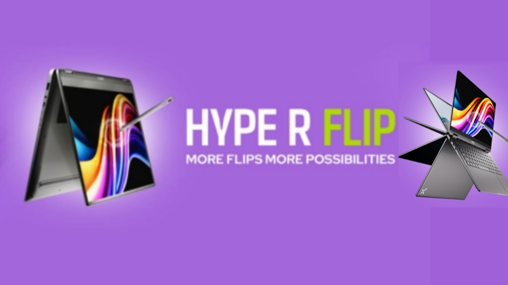 Axioo Hype R Flip, Laptop 2 in 1 OLED Fleksibel untuk Kebutuhan 2026