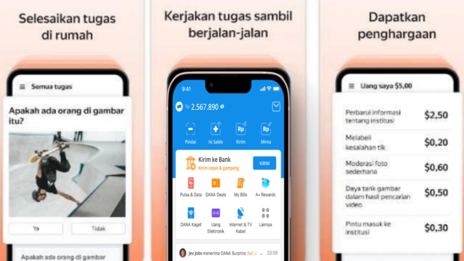 Dapatkan Saldo DANA Gratis! 4 Aplikasi Penghasil Uang yang Terbukti Membayar