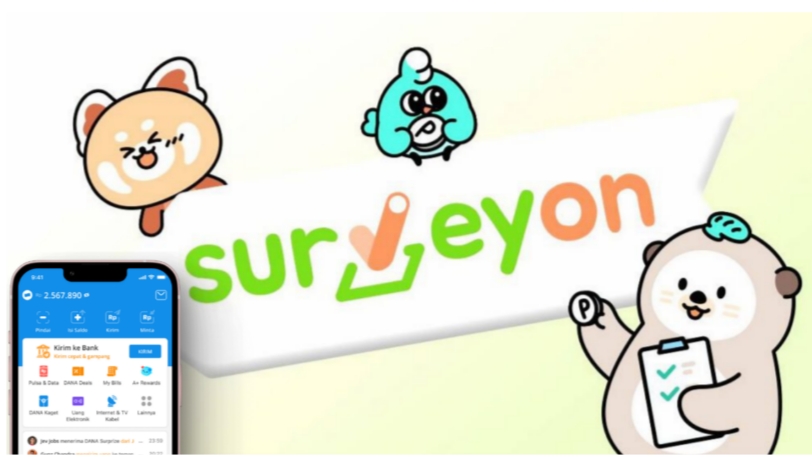 Dapatkan Saldo Dana Gratis dengan Mudah Lewat Aplikasi Surveyon