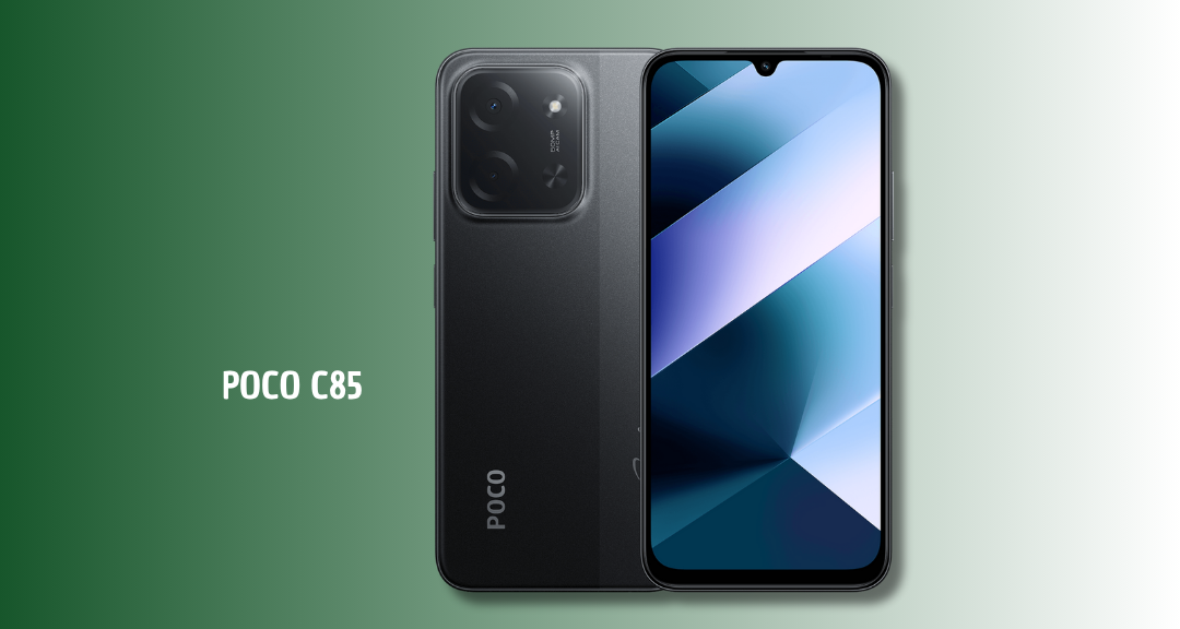 POCO C85 Tampil dengan Desain Stylish, Bodi Ramping, dan Kenyamanan Genggaman