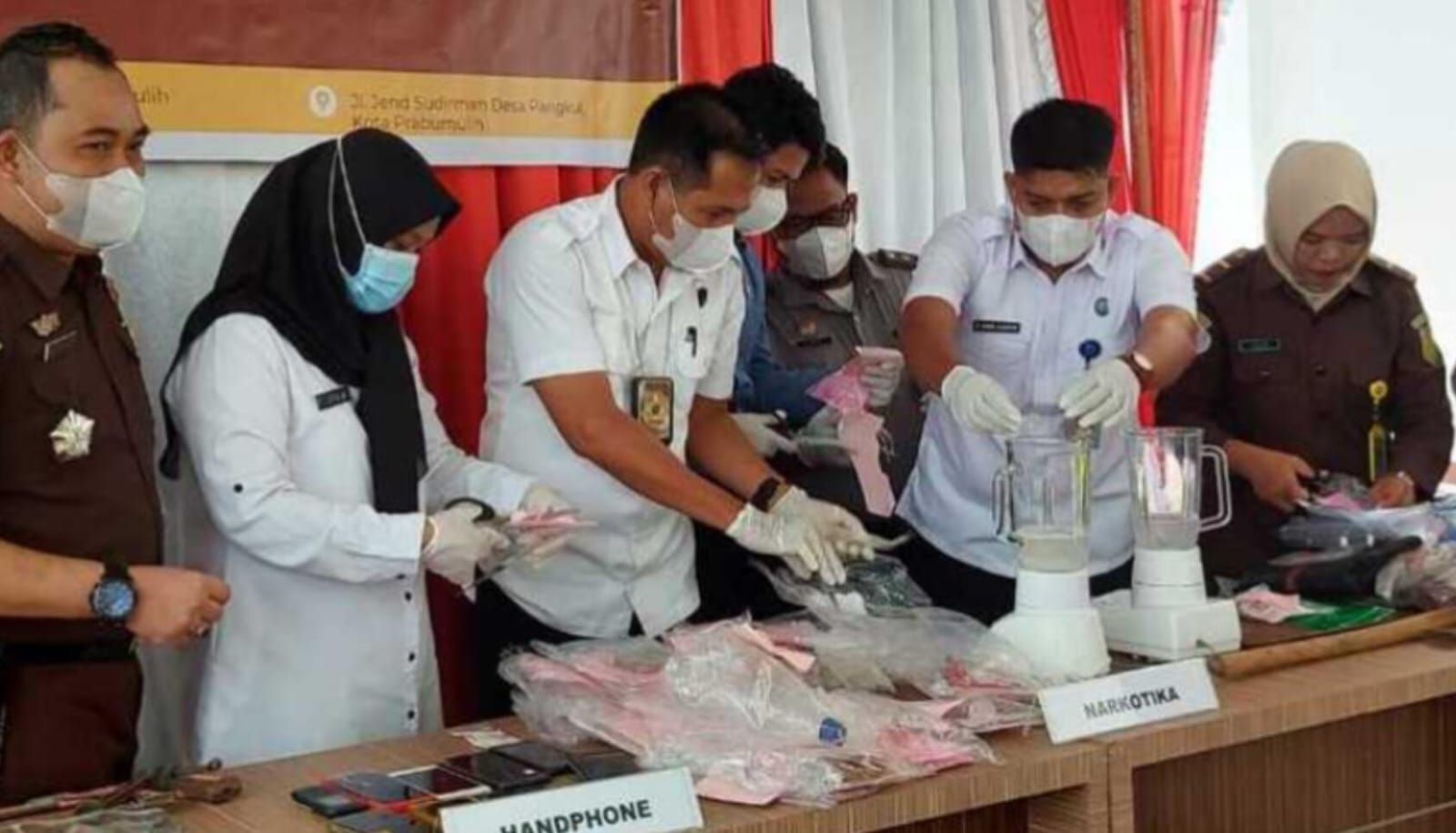 Kejari Prabumulih Musnahkan Barang Bukti, Kasus Narkoba Masih Tinggi