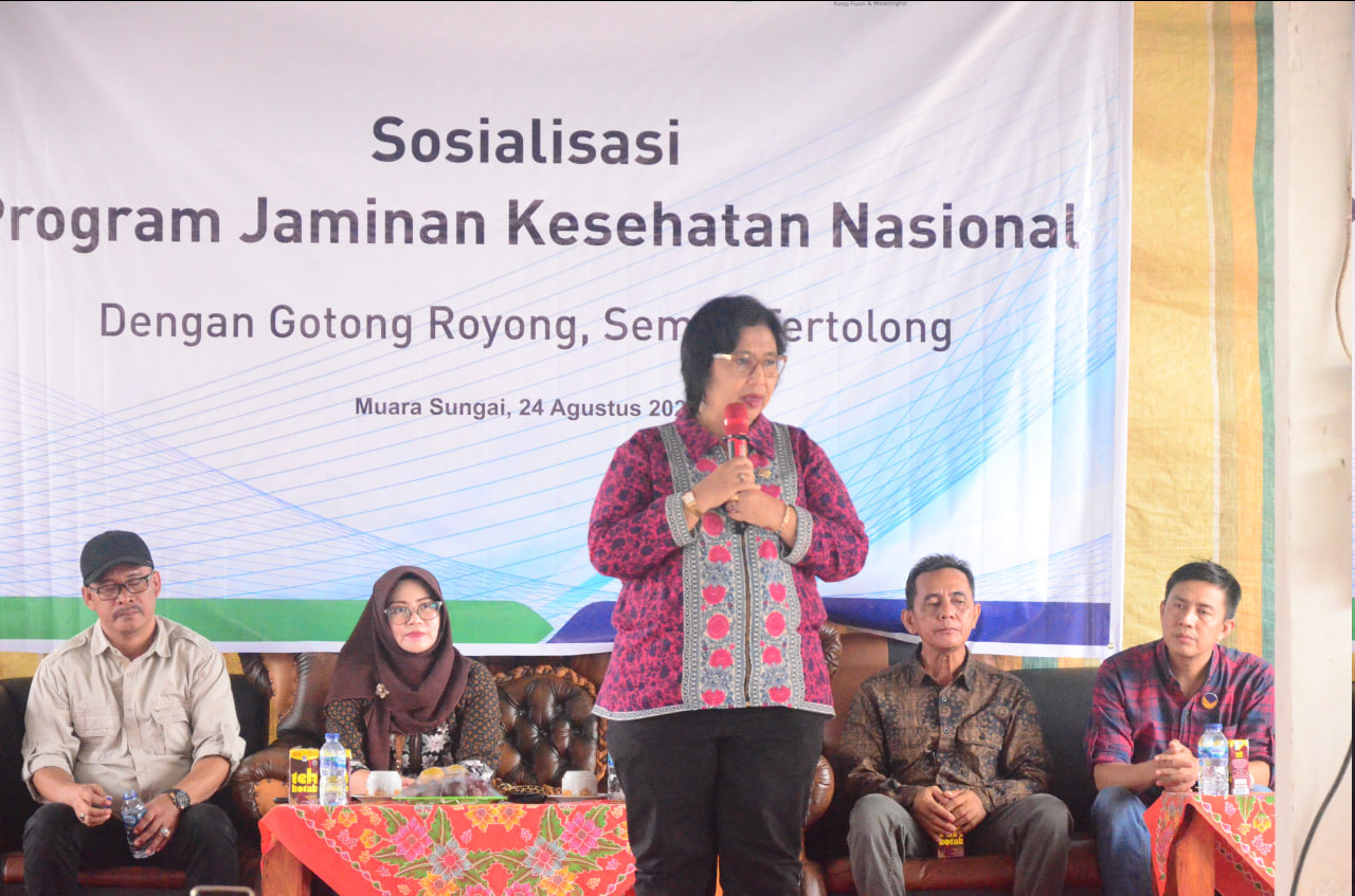 Kunjungi Desa Muara Sungai, Komisi IX DPR RI dan BPJS Kesehatan Sosialisasikan Program JKN