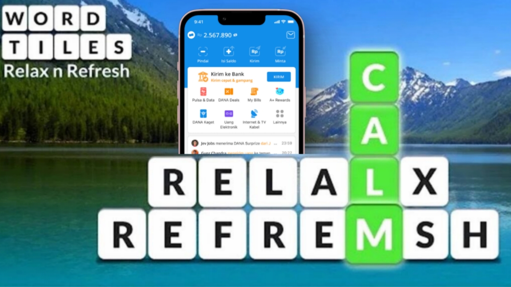 Mengenal Word Tile, Game Puzzle Kata dengan Bonus Saldo DANA