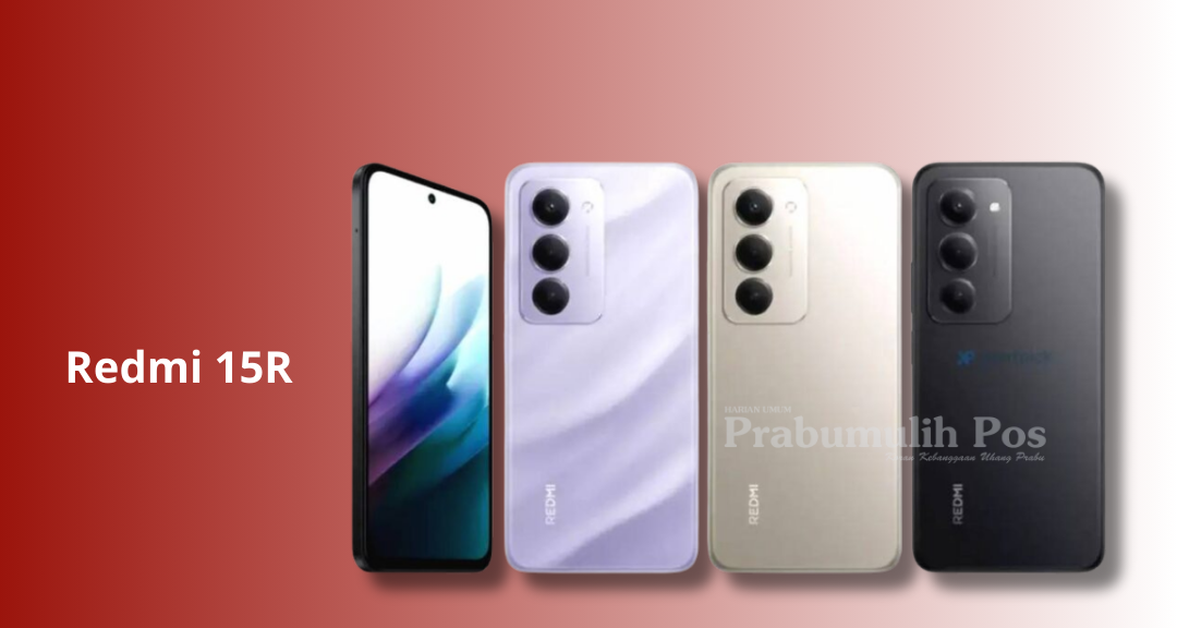 Redmi 15R Hadir dengan Kamera 50 MP dan Baterai Super Besar 7.000 mAh, Harga Mulai Rp2 Jutaan