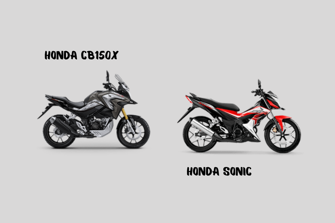 Suka Motor Sport? Coba Pilih Honda Sonic 150R Atau CB150X 2024, Ini Bandingan Speknya