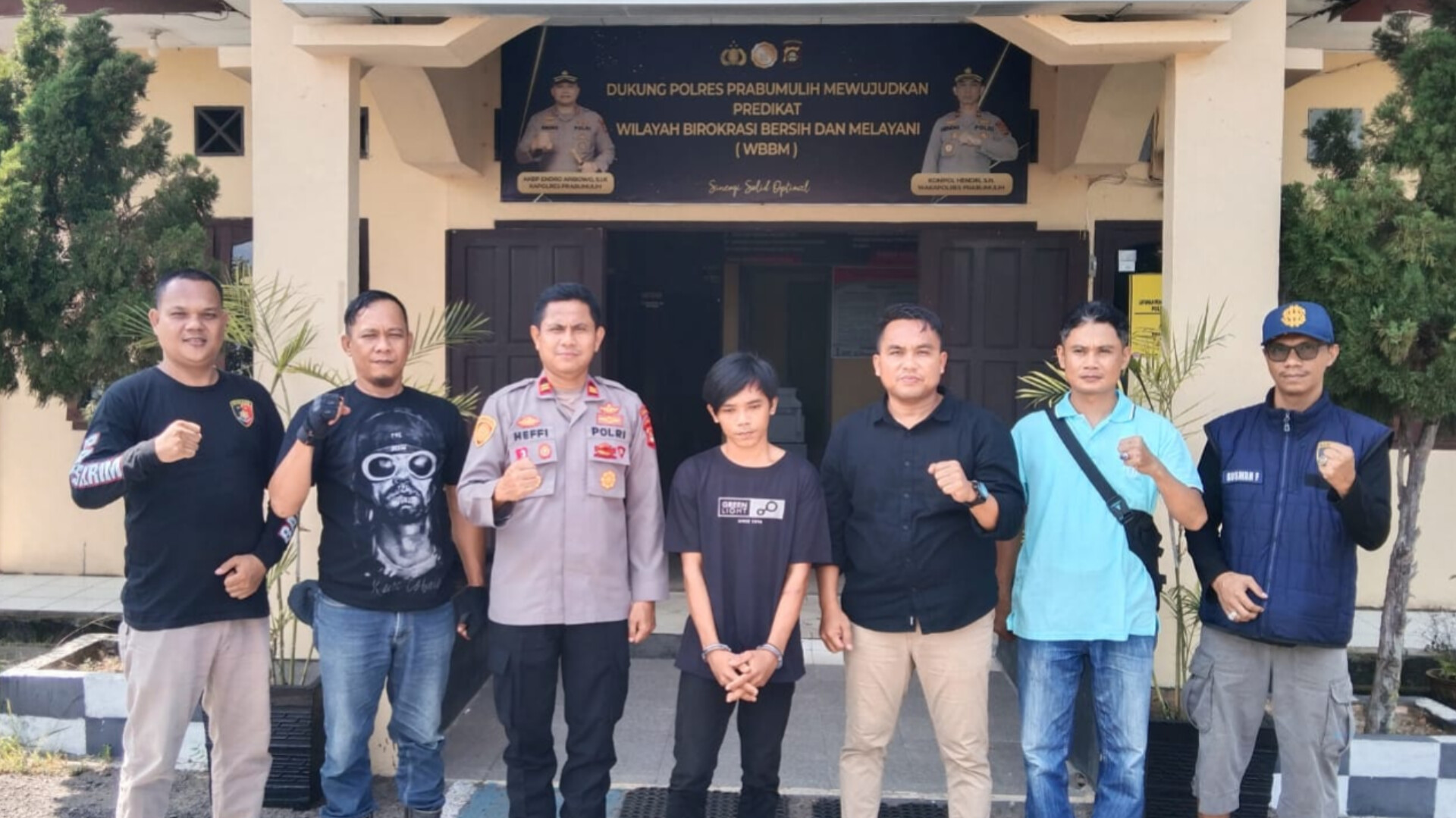 ﻿DPO 2 Tahun, Pista Rangga Diterkam Tim Macan Polsek RKT : Kasus Pencurian Pipa Pertamina 
