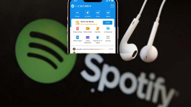 Langganan Spotify Premium Lebih Praktis dengan Pembayaran Via Dana