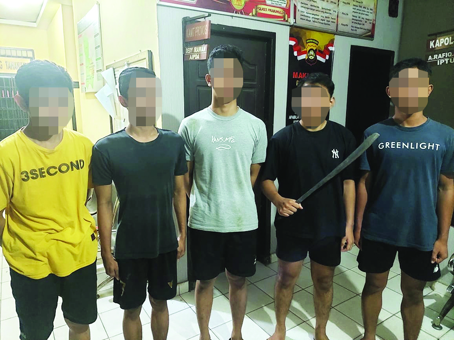 Polisi Amankan Lima Pelaku Pengeroyokan Anggota PSHT