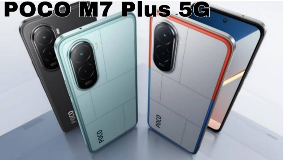 Resmi Dirilis! Poco M7 Plus 5G dan M7 4G dengan Layar Super Besar dan Baterai 7.000 mAh