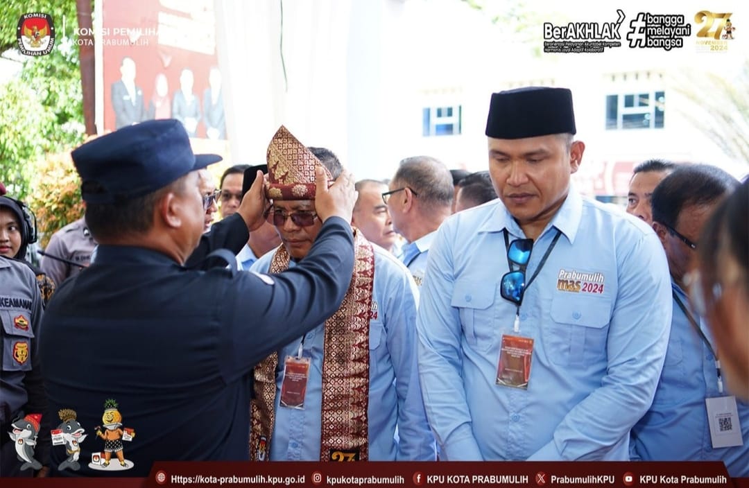 Pasangan We Are Laky Mendaftar ke KPU Prabumulih: Arlan-Franky Siap Bertarung