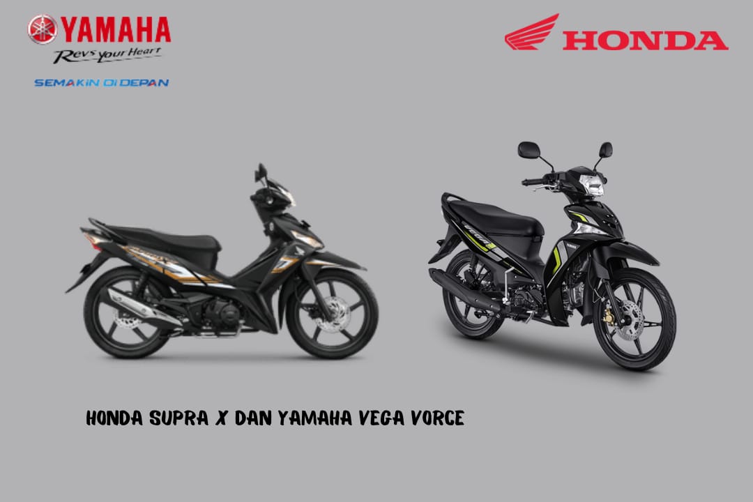 Motor Tahan Banting Honda Supra X 125 FI dan Yamaha Vega Vorce Cocok Dibawa Kemana Aja, Ini Speknya..