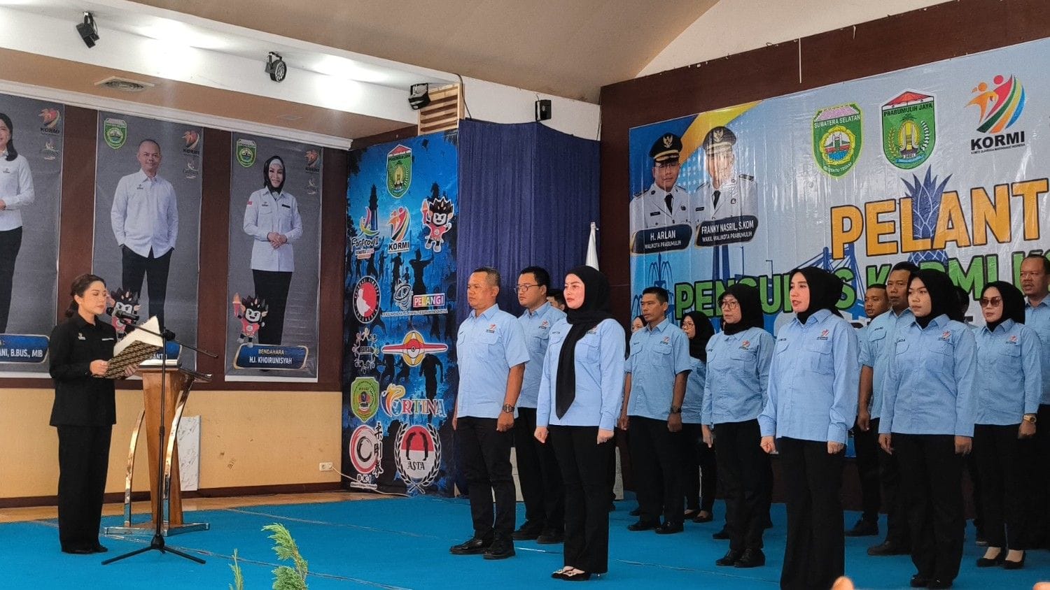 KORMI Prabumulih Punya Pengurus Baru, KORMI Go to School Jadi Program Unggulan