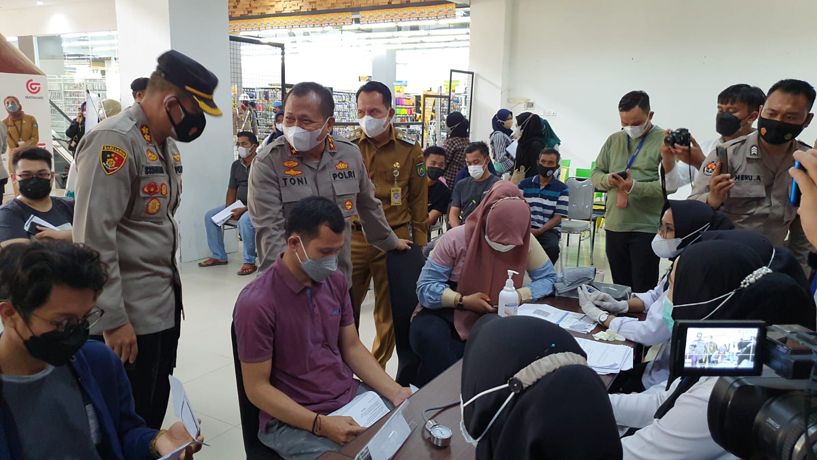 Terus Dorong Capaian Persentase Warga Vaksin