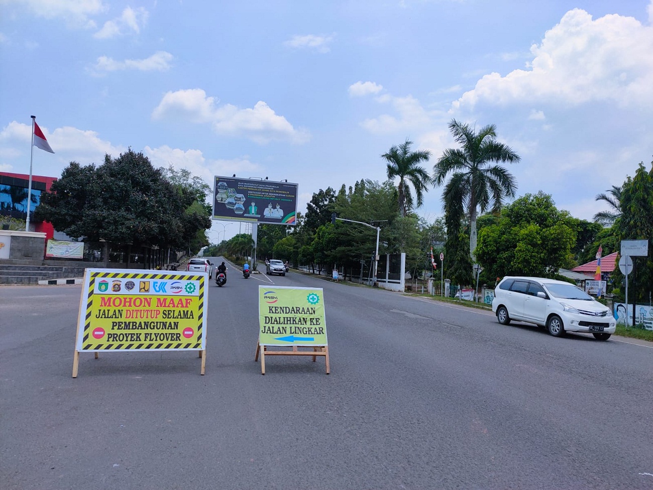 Pembangunan flyover resmi diberlakukan