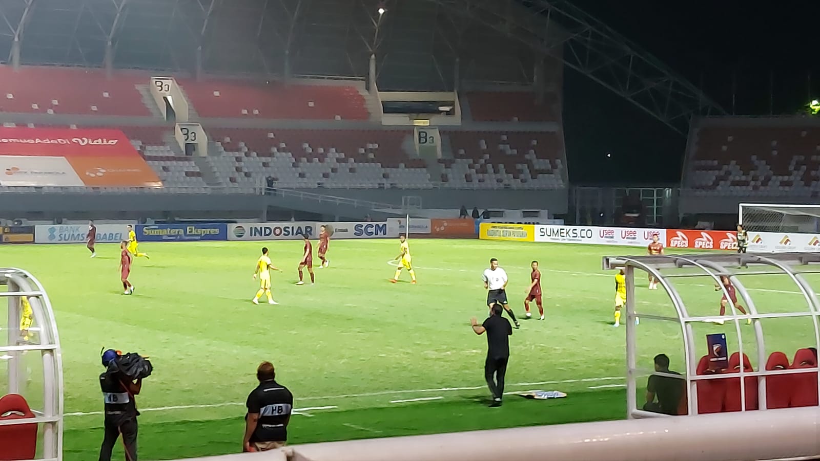 Babak Pertama, SFC Unggul atas Muba Babel United 1-0