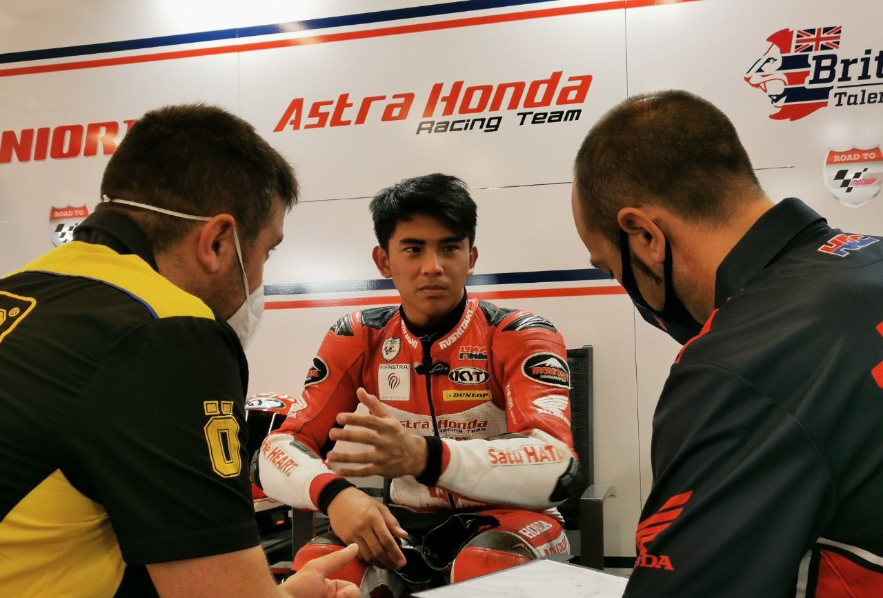 Pebalap Astra Honda, Mario Aji Siap Debut Balapan di Grand Prix Moto3