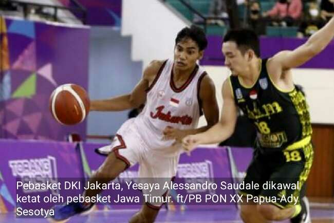 Singkirkan Jatim, Jakarta Lawan Sulut di Final Basket Putra PON Papua
