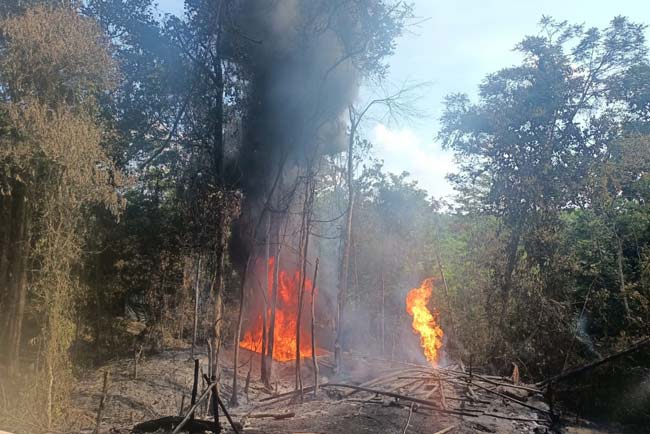 Lagi, Sumur Minyak Ilegal di Musi Banyuasin Meledak