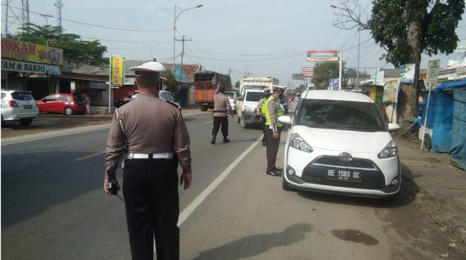 Jelang Nataru, Pos Penyekatan Lampung Kembali Diaktifkan