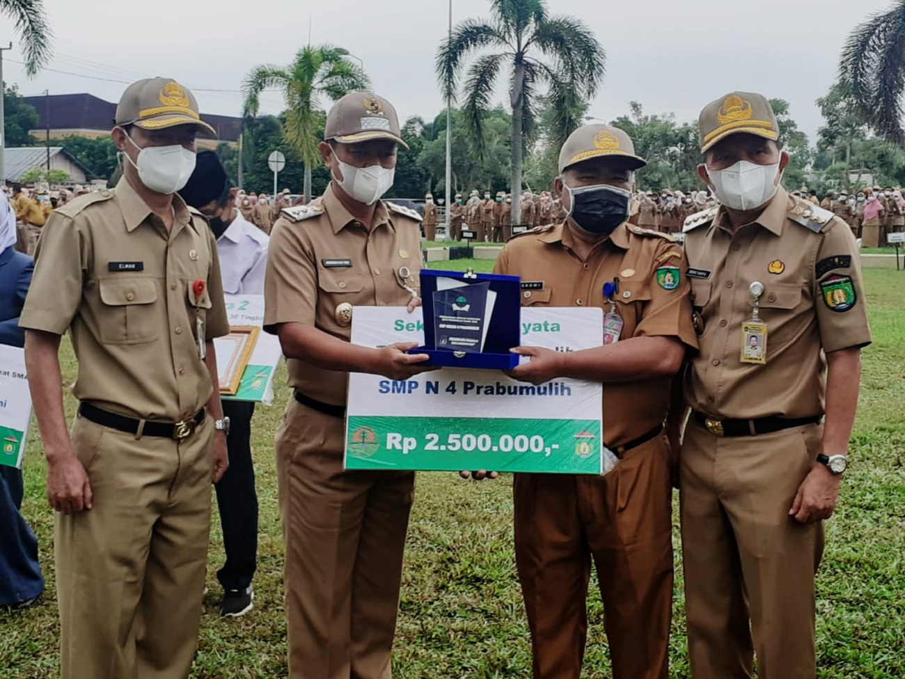 Keren, SMP Negeri 4 Prabumulih Sabet Predikat Adiwiyata, Ini Kata Kepala Sekolah....