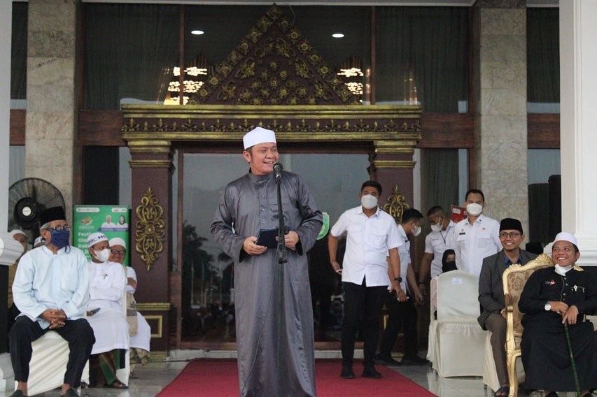 Semarakkan Datangnya Ramadhan, Hermam Deru Lepas Pawai Takbir Mobil Hias