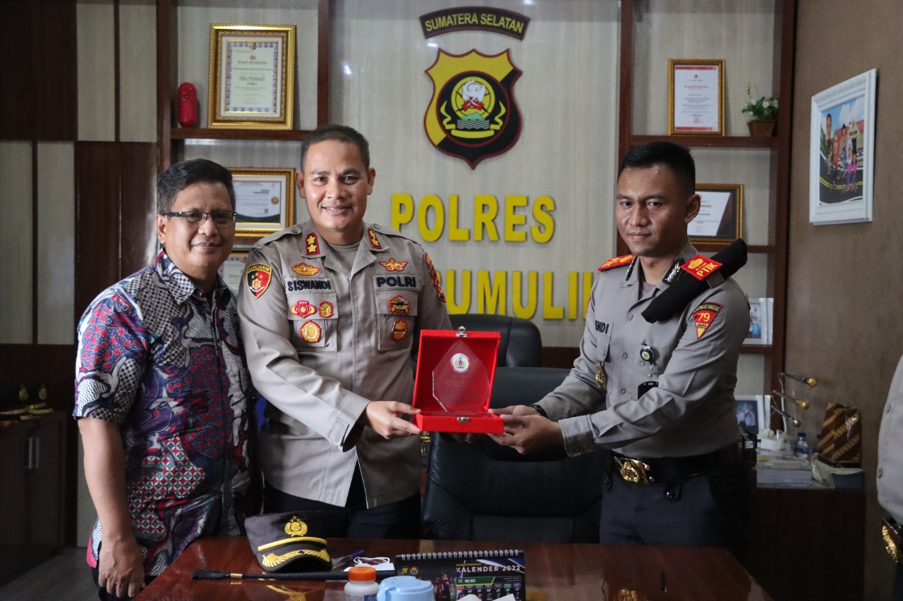 Pengabdian Masyarakat, Mahasiswa PTIK Sambangi Polres Prabumulih