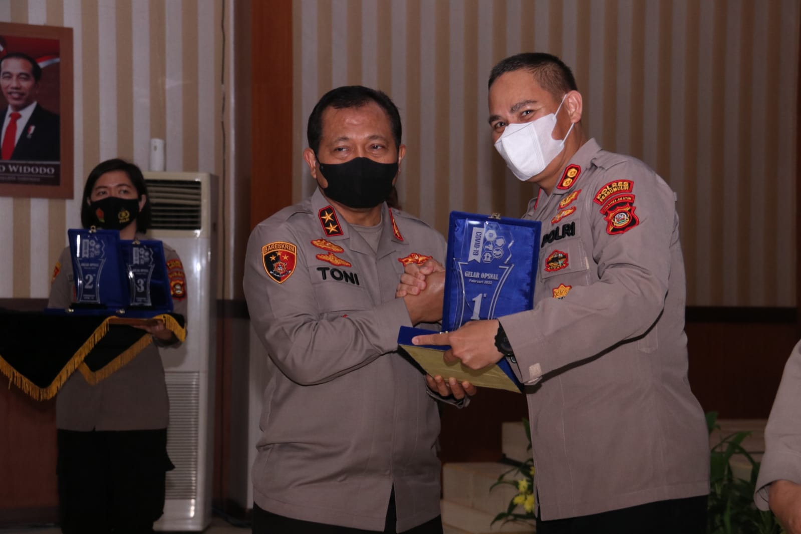 Kembali Torehkan Prestasi, Polres Prabumulih Juara 1 Penanggulangan dan Penanggulangan Covid-19
