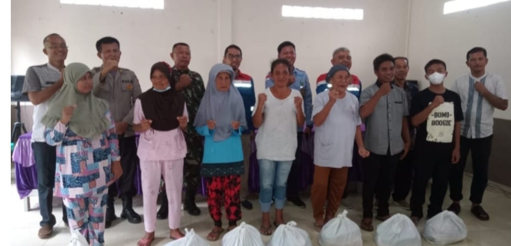 PHRZ4 Field Prabumulih Saluran Bantuan Sembako Bagi Masyarakat