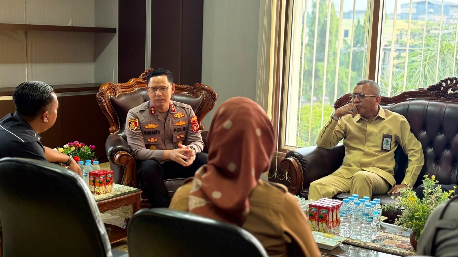 Kapolres Prabumulih Pererat Sinergi dengan DPRD, Perkuat Kolaborasi Jaga Kamtibmas