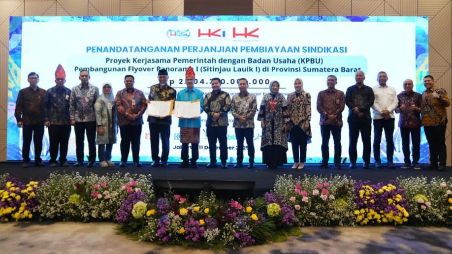 BRI Dorong Infrastruktur Sumatera Barat, Sindikasi Rp2,2 Triliun untuk Flyover Sitinjau Lauik