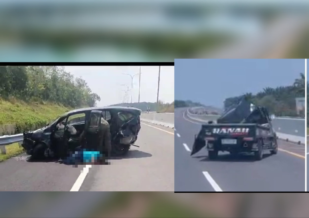 Belum Satu Bulan Dua Insiden Kecelakaan di Jalur Tol Indralaya Prabumulih, Netizen: Ngantuk Baiknya Istirahat 