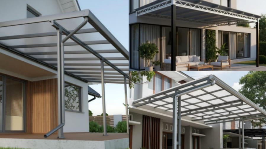 Kanopi Baja Ringan Modern 2026: Simpel, Kuat, dan Bikin Rumah Makin Elegan