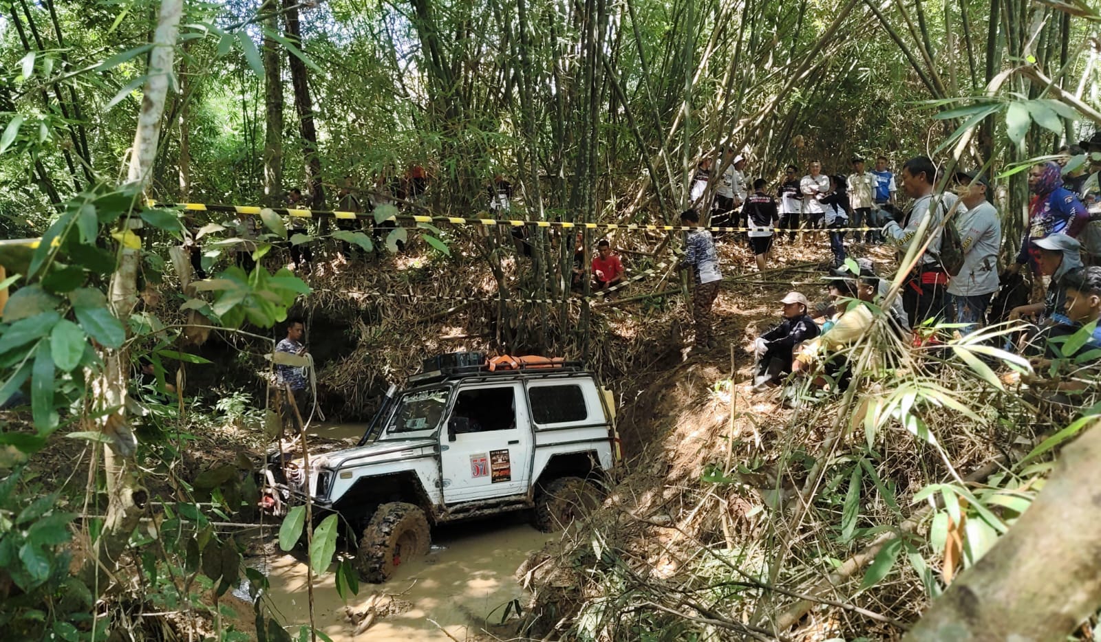 Ribuan Warga Prabumulih Ramaikan Bhayangkara Adventure Offroad 2025