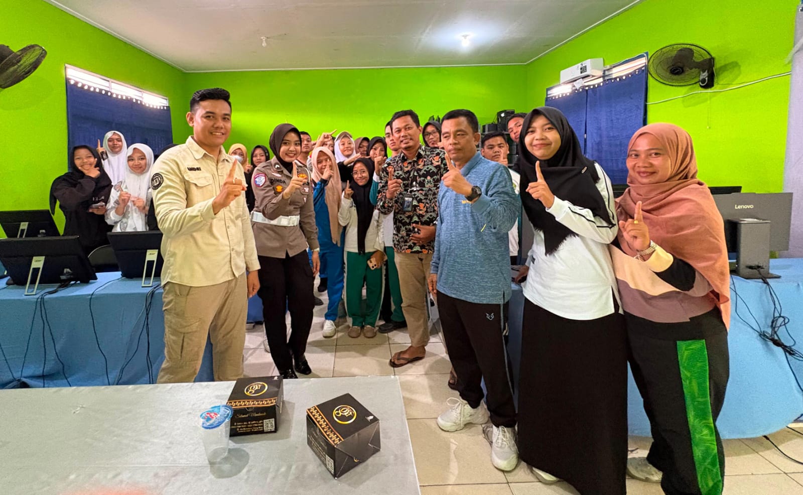 Polres Prabumulih Kenalkan AI kepada Pelajar MAN 1, Ini Pesan Pentingnya