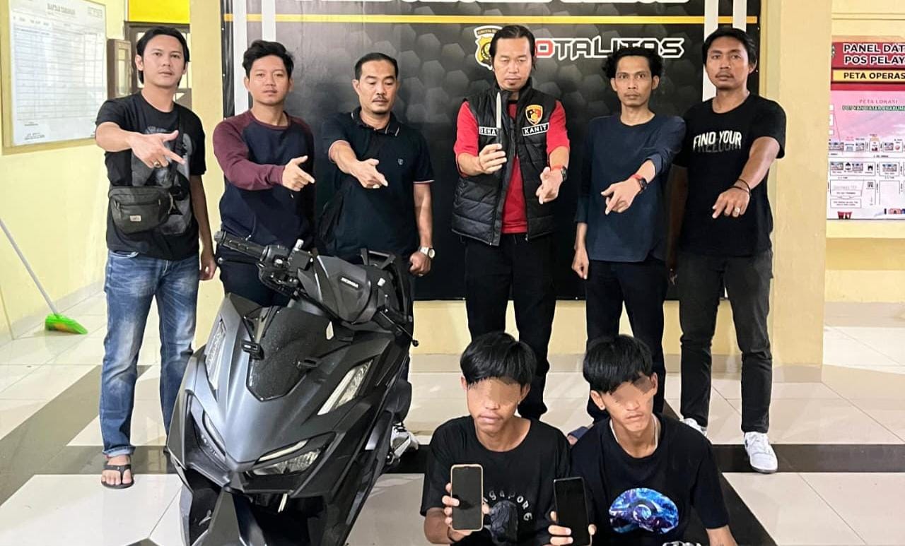 Polsek Prabumulih Timur Bekuk Pelaku Curas, Sepeda Motor Raib Digondol