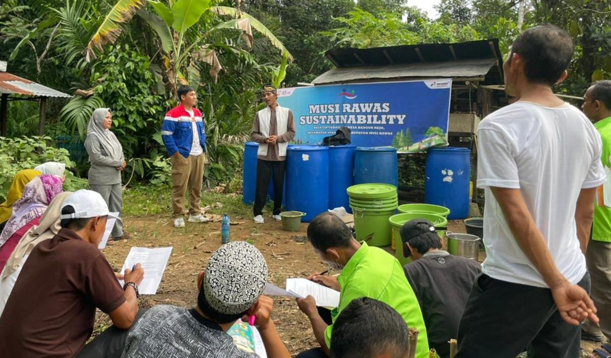 Pertamina EP Pendopo Field Dorong Pertanian Organik Lewat Program Musi Rawas Sustainability