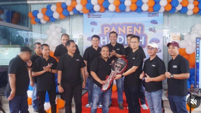 BRI Prabumulih Gelar Undian Panen Hadiah Simpedes 2024, Nasabah Bawa Pulang Mobil Honda BR-V