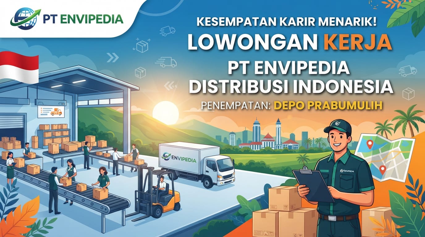 Peluang Kerja di Prabumulih, PT Envipedia Cari Kandidat Area Sales Representative