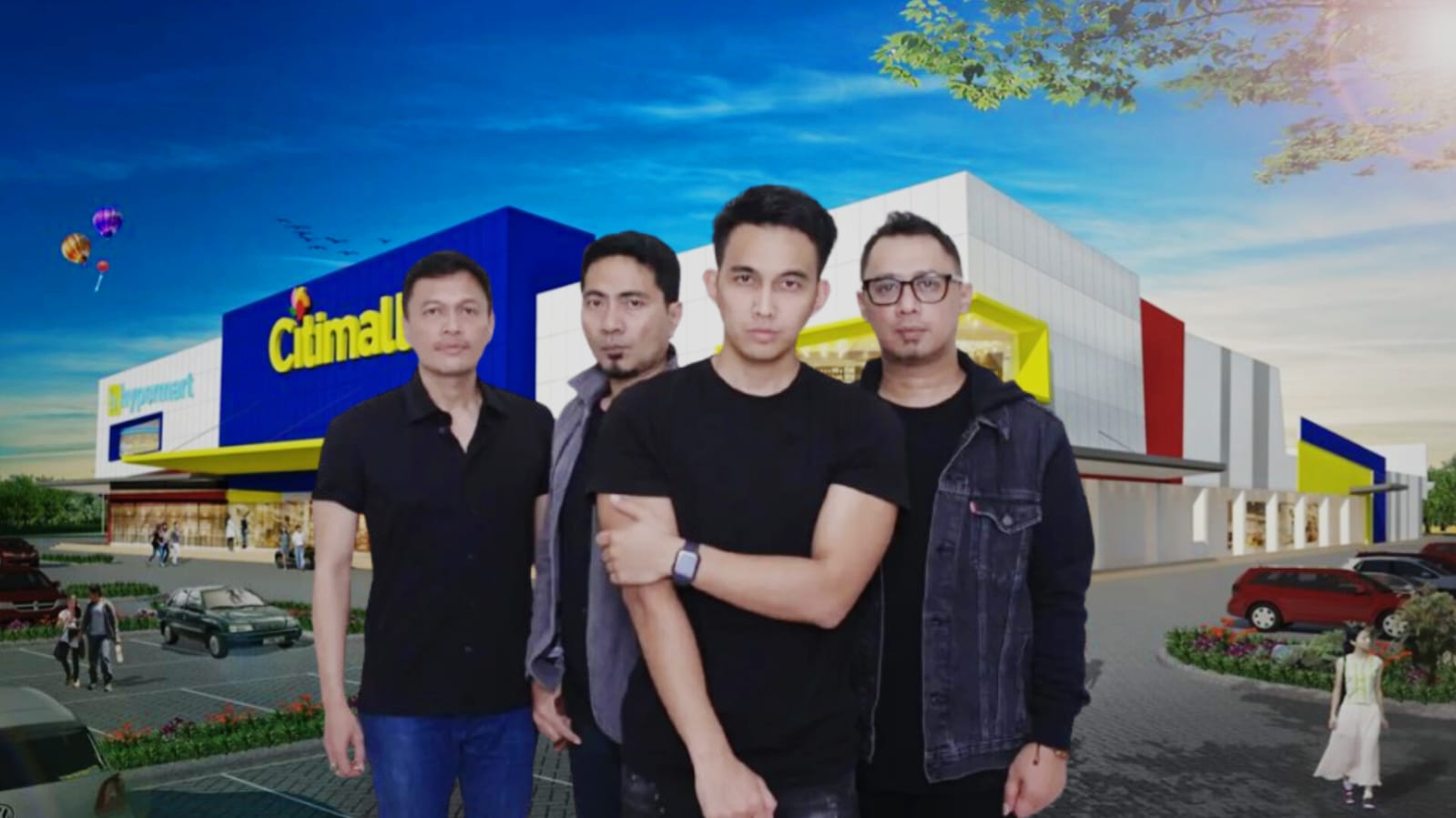 Launching Pilkada Prabumulih yang Diramaikan ADA Band Pindah ke Parkiran Citimall