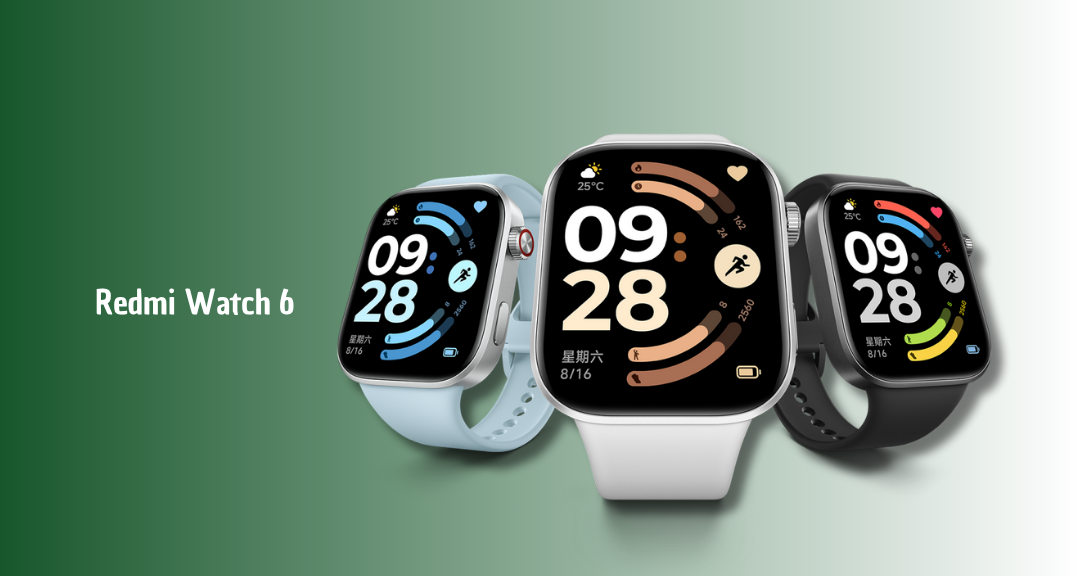 Redmi Watch 6: Layar AMOLED Besar dan Baterai 24 Hari, Harga Cuma Rp1 Jutaan!