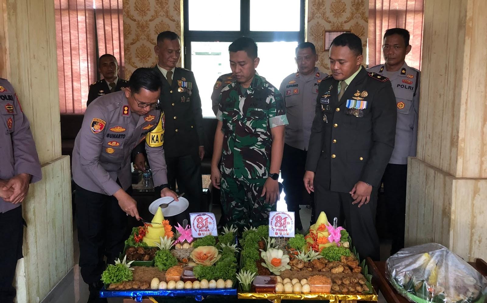 Kapolres Prabumulih Sambangi Markas TNI, Tegaskan Komitmen Perkuat Sinergi