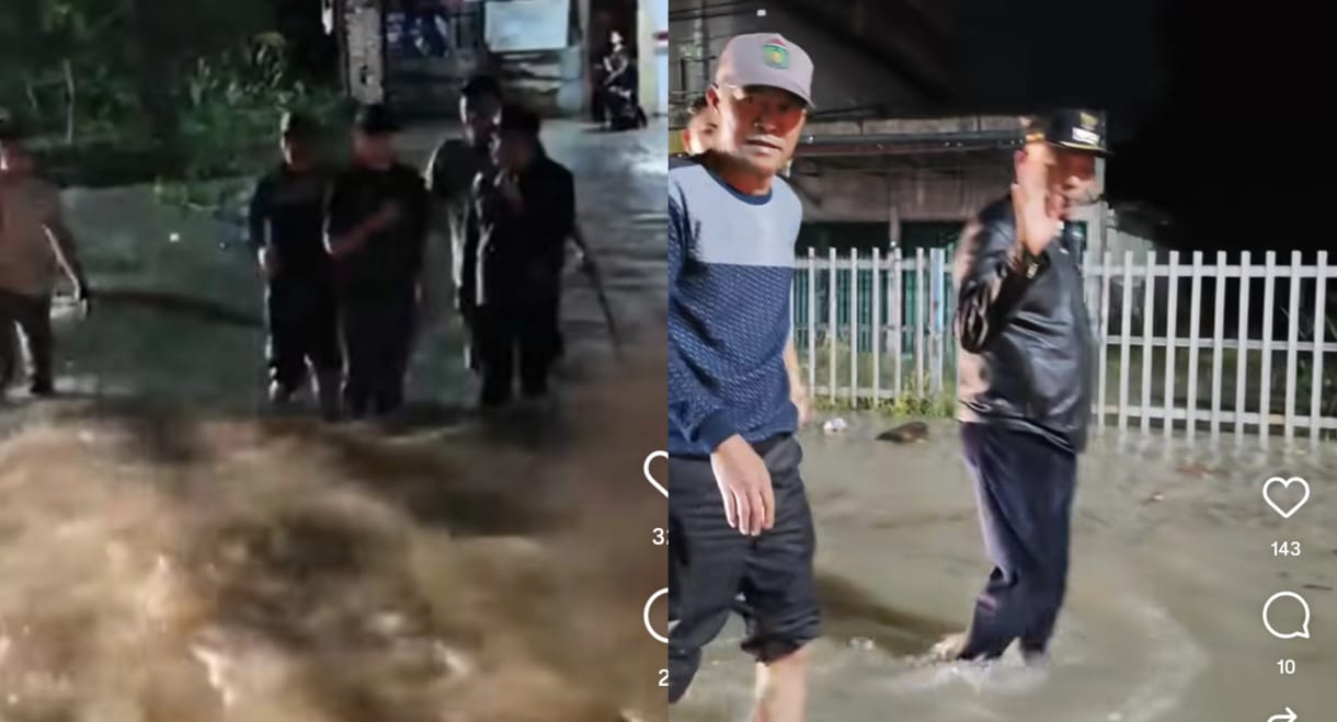 Wali Kota Prabumulih Tinjau Lokasi Banjir dan Pastikan Penanganan Cepat