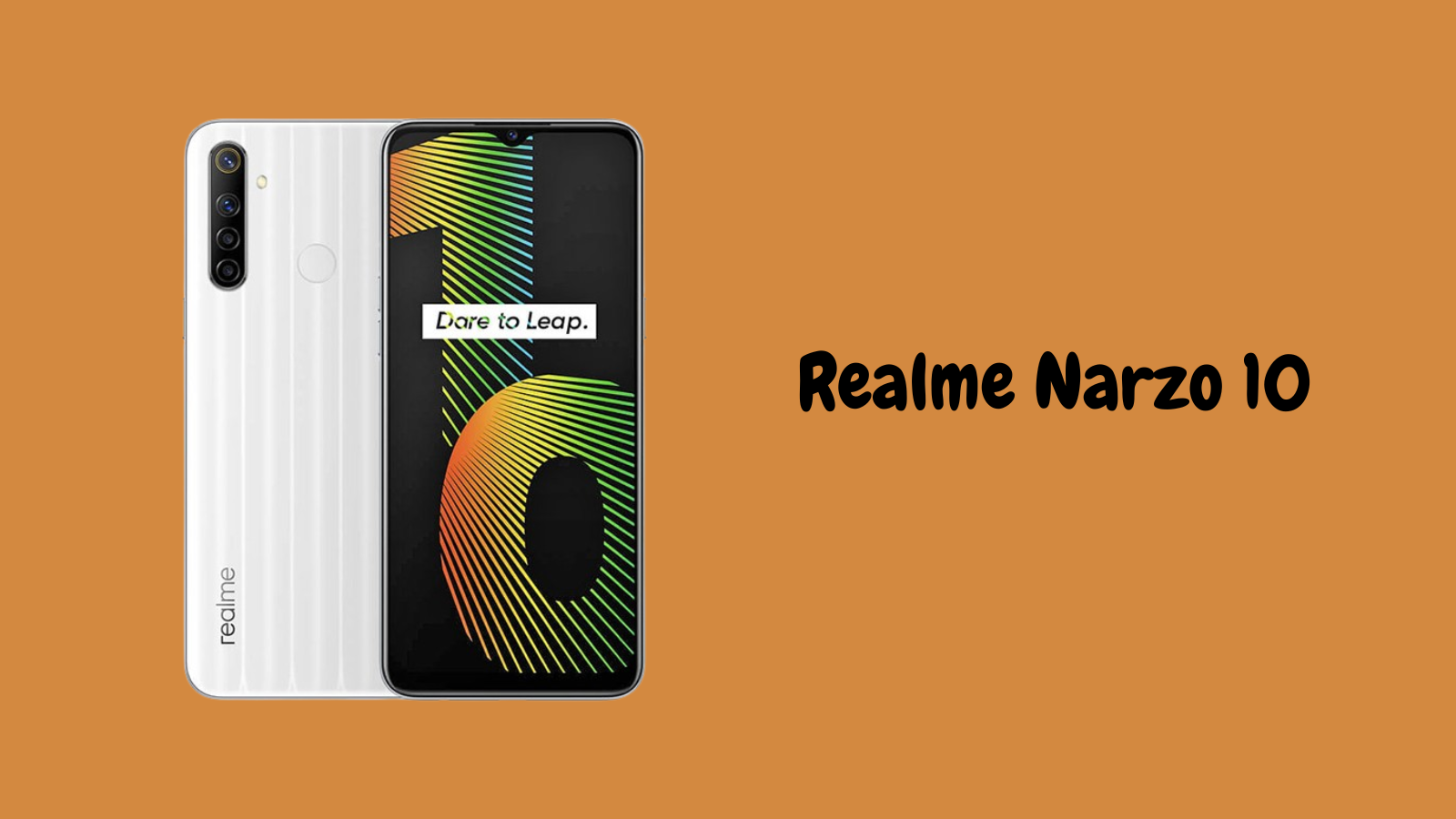 Usung Kamera Untuk Fotografi, Ini Spesifikasi Realme Narzo 10 dengan Performa Tangguh