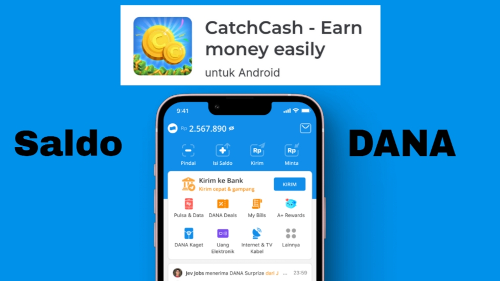 Auto Cuan! Ini 5 Langkah Menghasilkan Saldo DANA dari CatchCash