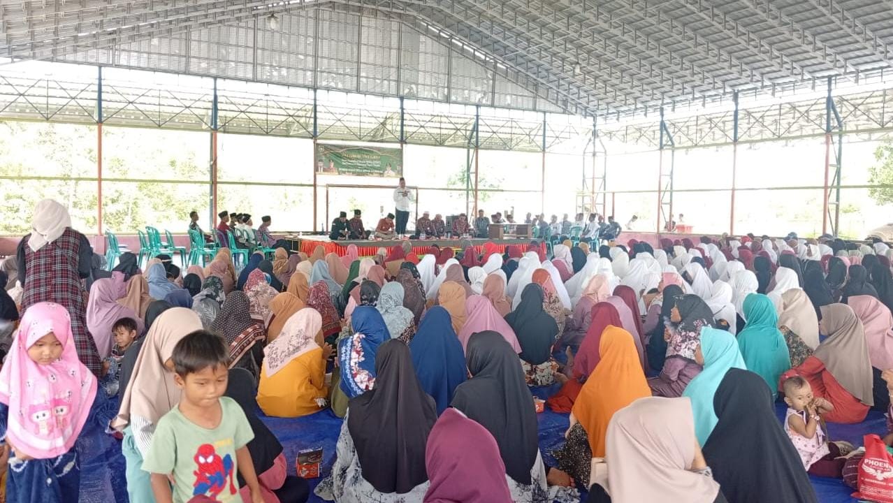 Pengajian Ibu-Ibu di Desa Sinar Rambang, Meningkatkan Ukhuwah Islamiyah