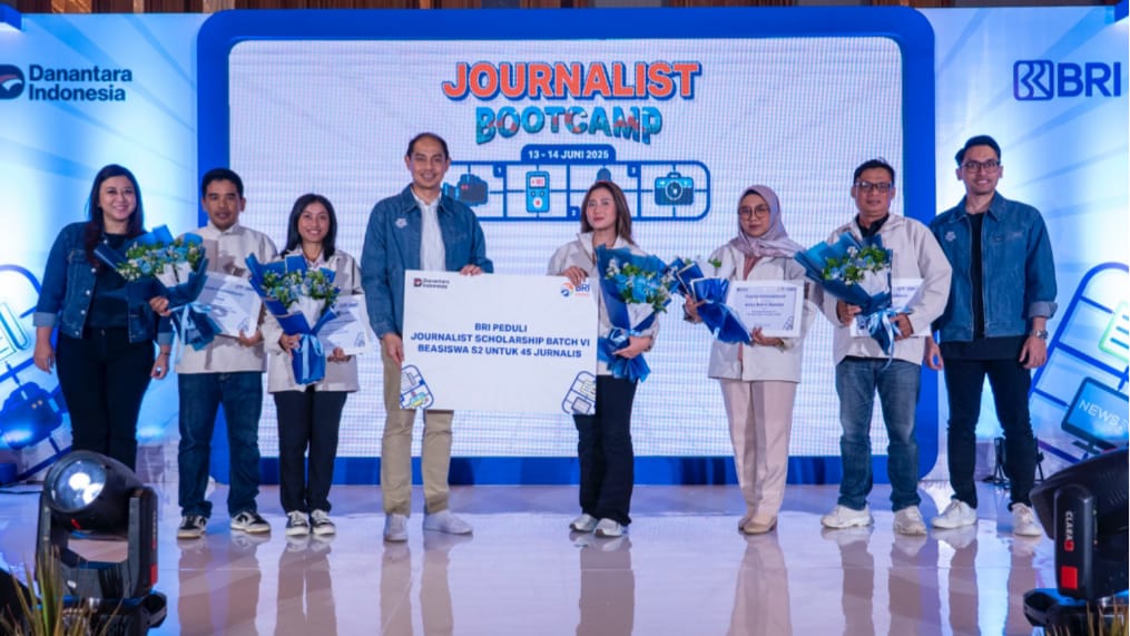 Dukung Insan Pers yang Berkualitas, BRI Fellowship Journalism 2025 Kukuhkan 45 Jurnalis